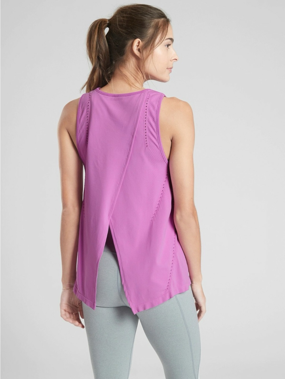 Athleta Foothill Tank-Purple